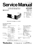 Technics RS-8R • Manuel de service