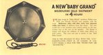Philips  2020 "Baby Grand" - Philips Bulletin octobre 1928