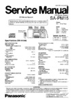Panasonic SA-PM15 Manuel de service