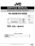 JVC RX-5050 B et RX-5052 S Manuel de service