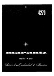 Marantz 4270 • Manuel de service