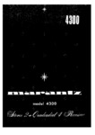 Marantz 4300 • Manuel de service