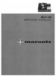 Marantz SLT-12 • Manuel de service