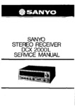 Sanyo DCX-2000 L Manuel de service