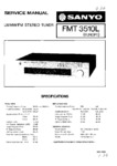 Sanyo FMT 3510 L Manuel de service