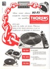 Thorens TD 124 ,TD 224, TD 135 Publicité