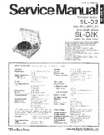 Technics SL-D2 • Manuel de service