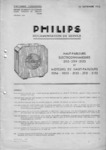 Philips 2115, 2119, 2123, 2054, 2055, 2150, 2151, 2153 Manuel de service