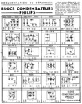 Philips, Guide des blocs condensateurs pour appareils des années 1930