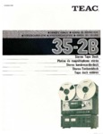 Teac 35-2B • Mode d'emploi