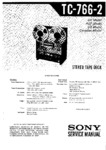 Sony TC-766-2 Manuel de service