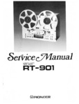 Pioneer RT-901 • Manuel de service