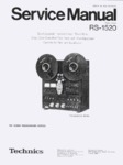 Technics RS-1520 • Manuel de service