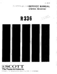 H.H. Scott R 336 Manuel de service