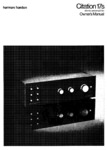 Harman / Kardon Citation 17 S (Seventeen S) • Mode d'emploi