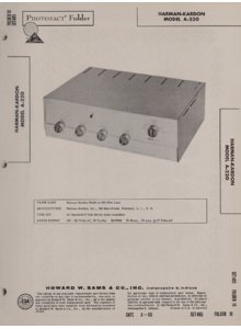 Harman / Kardon A 220 • Manuel de service