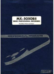 Otari MX-5050 BII • Manuel d'instruction et de service