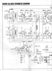 Sansui AU 3900 • Schéma