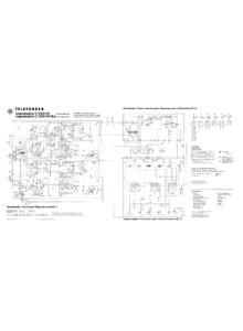 Telefunken Magnetophon C 3300 Hifi • Schémas