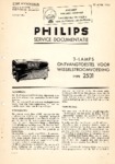 Philips 2531 Manuel de service, 10 pages (néerlandais)