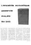 Philips 22 RH 545 • Article - Le Haut-Parleur n° 1583 - janvier 1977