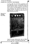 Philips 2198, 2730, 2731, 2770 Dépliant publicitaire 1929 (néerlandais)