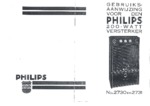 Philips 2730 et 2731 Mode d'emploi (néerlandais)