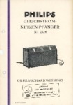 Philips 2524 Mode d'emploi (allemand)