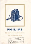 Philips 4008 et 4009 Mode d'emploi (néerlandais)