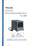 Philips 3009 Mode d'emploi (néerlandais)