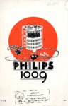 Philips 1009 Dépliant publicitaire 1927 (néerlandais)