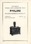 Philips 372 Mode d'emploi 1929 (néerlandais)