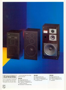 Philips 70 FB 242, 70 FB 244 et 70 FB 249 • Extrait de catalogue