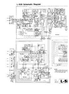Luxman L-530 • Schéma