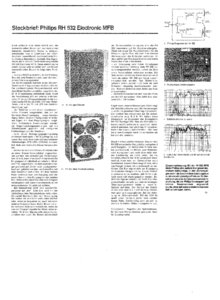 Philips 22 RH 532 (MFB) • Article (en allemand)