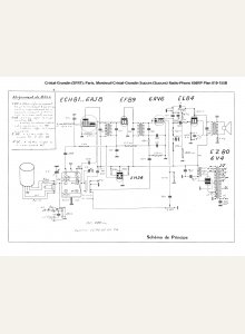 Grandin  -   Cristal-Grandin Succès Radio-Phono 656RP - Schéma