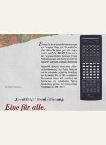 Sherwood URM-801R • Extrait de catalogue allemand