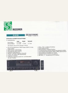 Sherwood RV-6010R • Extrait de catalogue