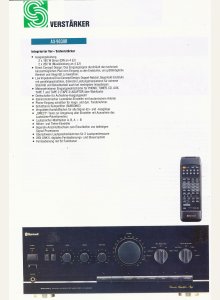 Sherwood AX-9030R • Extrait de Catalogue allemand