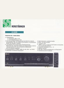 Sherwood AX-5030R • Extrait de catalogue allemand