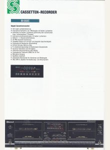 Sherwood DD-6030C • Extrait de catalogue allemand
