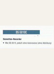 Sherwood DS-5010C • Extrait de catalogue allemand
