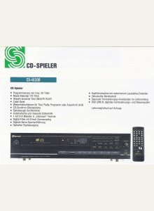 Sherwood CD-4030R • Extrait de catalogue allemand