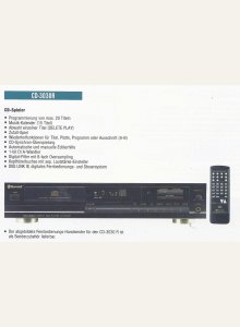 Sherwood CD-3030R • Extrait de catalogue allemand