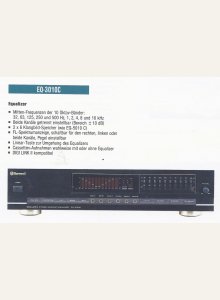Sherwood EQ-3010C • Extrait de catalogue allemand