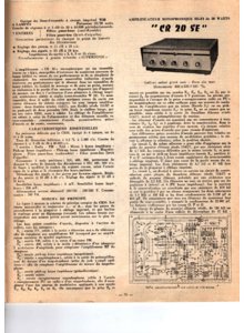 Cibot Radio CR 20 SE • Article avec schéma - Recueil Cibot - Article extrait du Haut-Parleur