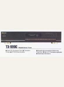 Sherwood TX-1010C • Extrait de catalogue allemand