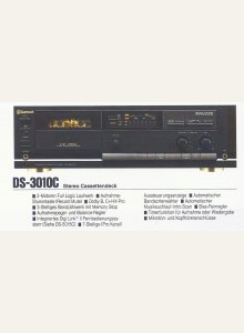Sherwood DS-3010C • Extrait de catalogue allemand