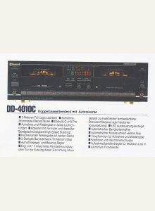Sherwood DD-4010C • Extrait de catalogue allemand