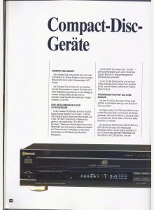 Sherwood CDC-3010R • Extrait de catalogue allemand